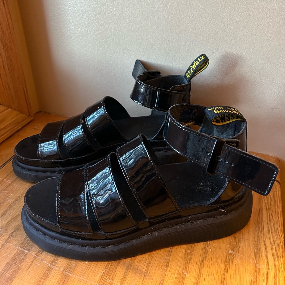 Dr. Martens black sandals